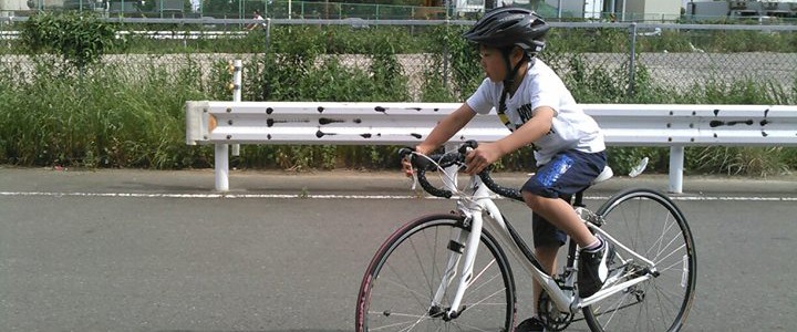 【ジュニア　ロードバイクスクール】初めての実走