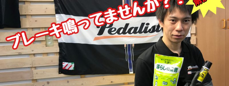 【Pedalist TV】気になるディスクブレーキの音鳴りを消す‼