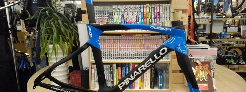 【USEDフレーム】生産中止のPINARELLO DOGMA F12 DISCフレームセット入荷しました。