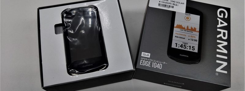 【入荷情報】GARMIN EDGE1040 SOLAR