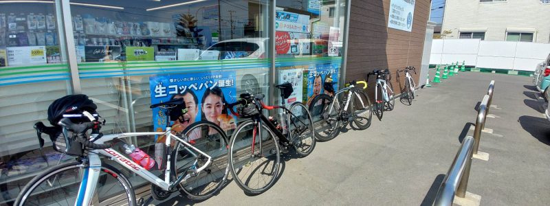 佐渡ロングライド210kmに挑戦するスクール生さんとトレーニングライドに行ってきました